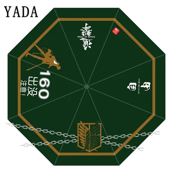 YADA Anime Attack on Titan Umbrella uv Sunny&Rainy Crown Cosplay Umbrella For Women Windproof Folding Designer Umbrellas YS777
YADA Anime Attack on Titan Umbrella uv Sunny&Rainy Crown Cosplay Umbrella For Women Windproof Folding Designer Umbrellas YS777