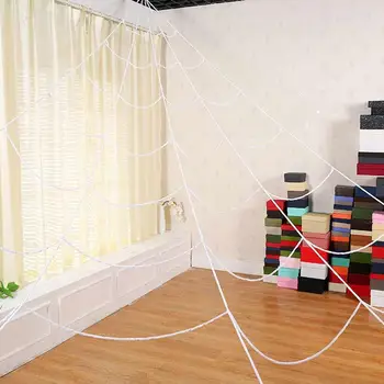 7X5.5m Triangle Cosplay Halloween Spiders Web Halloween Cobweb Oversized Stretchy Window Atmosphere Spider Wed Giant Terror
7X5.5m Triangle Cosplay Halloween Spiders Web Halloween Cobweb Oversized Stretchy Window Atmosphere Spider Wed Giant Terror