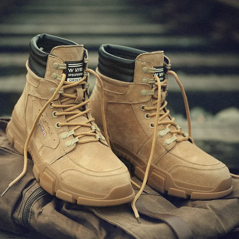 Martin Boots Autumn Men England Trend Hight-top Versatile Worker Boot Tactical Combat Boots Genuine Leather Breathable Men's Boo
Martin Boots Autumn Men England Trend Hight-top Versatile Worker Boot Tactical Combat Boots Genuine Leather Breathable Men's Boo