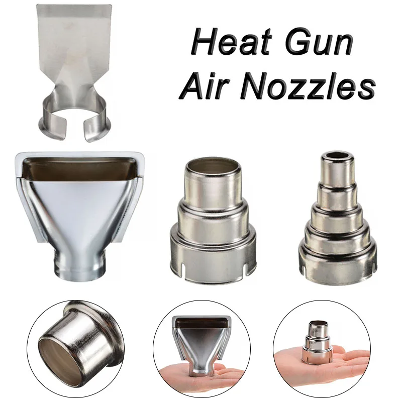 4pcs Silver Air Nozzles Electric Kit Accessories Industrial Tools Shrink Wrap Accessories DIY Parts
4pcs Silver Air Nozzles Electric Kit Accessories Industrial Tools Shrink Wrap Accessories DIY Parts