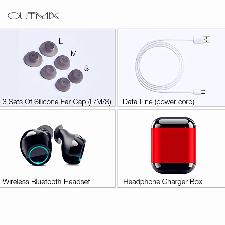 OUTMIX 811C Bluetooth Earphone Wireless Headphone Over Ear Headset 5.0 67Hrs Head Phones with Mic For Phones Computer
OUTMIX 811C Bluetooth Earphone Wireless Headphone Over Ear Headset 5.0 67Hrs Head Phones with Mic For Phones Computer