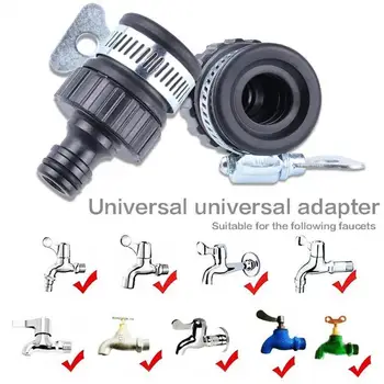 Garden Hose Pipe Tap Universal Connector Mixer Kitchen Bathroom Faucet Multi-function Adapter With Stainless Steel Clamp
Garden Hose Pipe Tap Universal Connector Mixer Kitchen Bathroom Faucet Multi-function Adapter With Stainless Steel Clamp