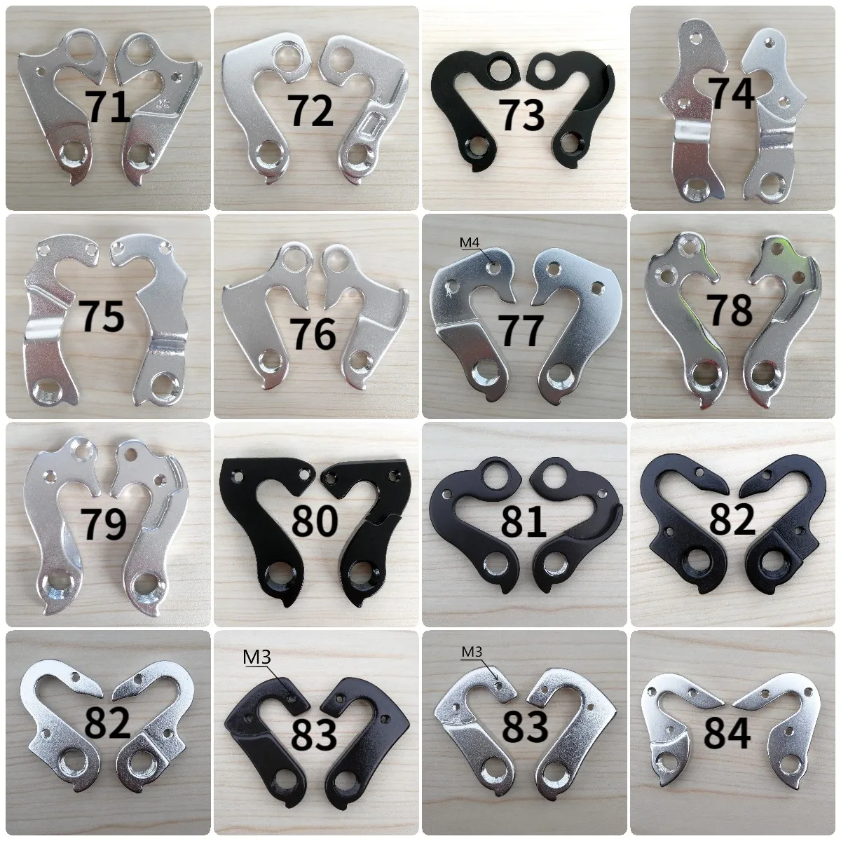 1 pc bicycle parts Bike Rear Derailleur Hanger Rear Gear Mech Derailleur Hanger Gear Hanger mech dropout fit for some Merida