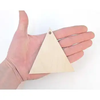 Set of 5x (9,5cm) Wooden Triangles Shape Price Trag Craft Hanging Gift Decoupage Unpainted Embellishments 0083
Set of 5x (9,5cm) Wooden Triangles Shape Price Trag Craft Hanging Gift Decoupage Unpainted Embellishments 0083