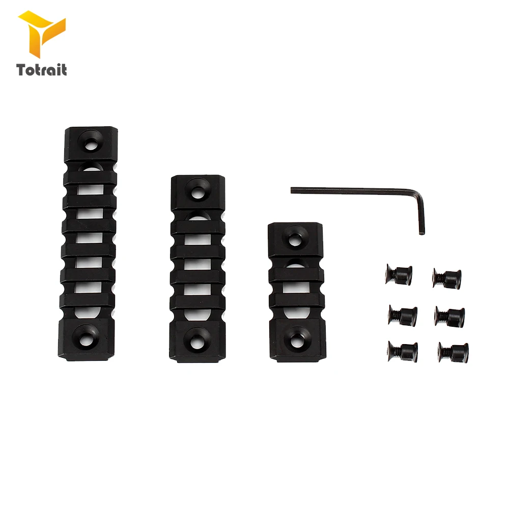 Tactical Lightweight 3 Slot 5 Slot 7 Slot Picatinny Weaver Rail Section for Keymod Handguard Mount Pack of 3 Aluminum Accessory
Tactical Lightweight 3 Slot 5 Slot 7 Slot Picatinny Weaver Rail Section for Keymod Handguard Mount Pack of 3 Aluminum Accessory