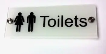 Customize TOILET DOOR SIGN PLAQUE - WALL GATE NAME WITH STANDOFFS - 200x70
Customize TOILET DOOR SIGN PLAQUE - WALL GATE NAME WITH STANDOFFS - 200x70