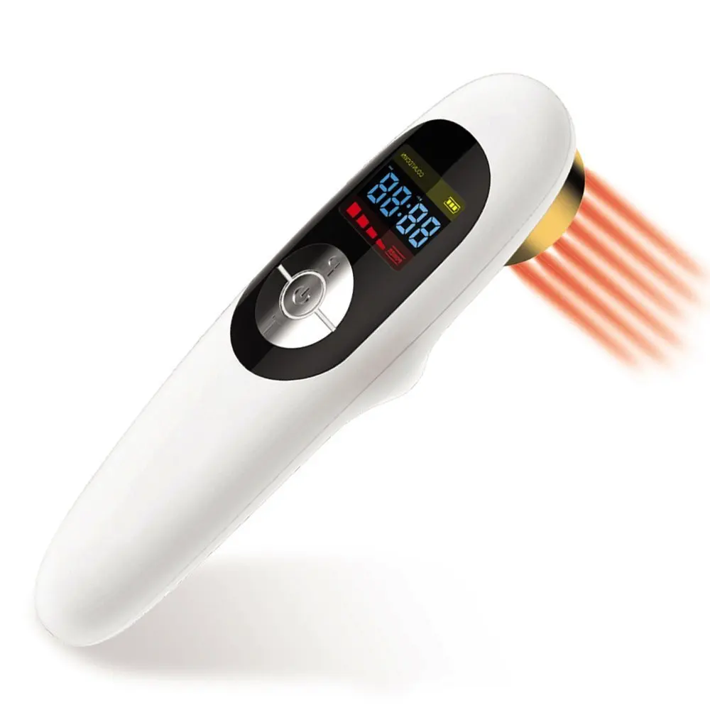 808nm+605nm Low Level Cold Laser Therapy LLLT Body Pain Relief Portable Handheld Device Unit
808nm+605nm Low Level Cold Laser Therapy LLLT Body Pain Relief Portable Handheld Device Unit