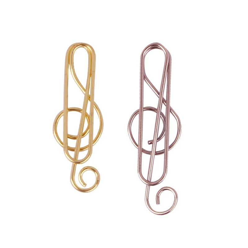 20pcs Gold Music Paper Clips Note Shaped Paperclip Metal Binder Clip Decorative Office School Stationery Supplies 
20pcs Gold Music Paper Clips Note Shaped Paperclip Metal Binder Clip Decorative Office School Stationery Supplies
