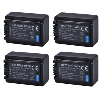 4pc 1950mAH VW-VBT190 VW VBT190 Li-ion Battery for Panasonic HC-V110 HC-V130 HC-V160 HC-V180 HC-V201 HC-V210 HC-V230 HC-V250
4pc 1950mAH VW-VBT190 VW VBT190 Li-ion Battery for Panasonic HC-V110 HC-V130 HC-V160 HC-V180 HC-V201 HC-V210 HC-V230 HC-V250