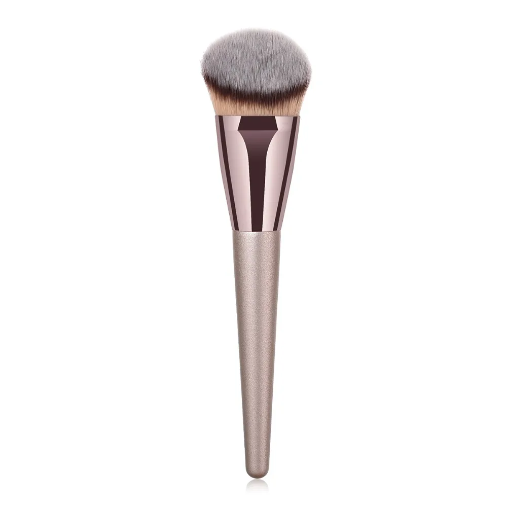 

Perfect Pro Tapered Buffing Sculpting Angled Makeup Brushes Tools BBL 1 Piece Champagne Gold Precision Liquid Foundation Brush
