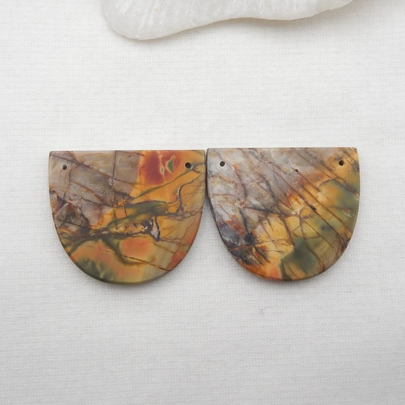 Diy necklace pendants,Natural Multi-color Picasso Jasper Irregular shape Pendant Bead 35x30x3mm15g
Diy necklace pendants,Natural Multi-color Picasso Jasper Irregular shape Pendant Bead 35x30x3mm15g
