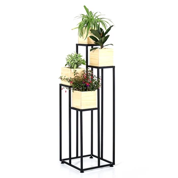 Iron flower stand multi-layered floor balcony flower pot rack loft rack balcony flower table solid wood simple pot stand
Iron flower stand multi-layered floor balcony flower pot rack loft rack balcony flower table solid wood simple pot stand