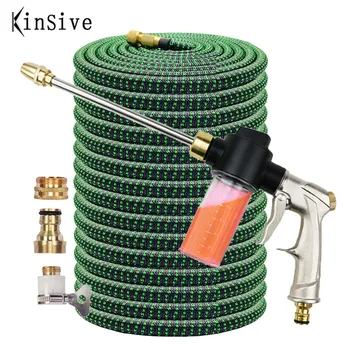 Expandable Garden Watering hose 1/2 Flexible Powerful Pressure Car Washer Jet Foam Pot Cleanning Brass Spray Gun Irrigation Pipe
Expandable Garden Watering hose 1/2 Flexible Powerful Pressure Car Washer Jet Foam Pot Cleanning Brass Spray Gun Irrigation Pipe
