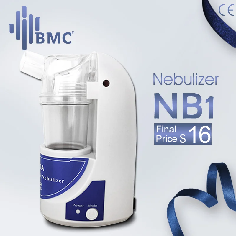BMC NB1 Home Health Care Ultrasonic Portable Atomizer Mini Nebulizer Children Care Handheld Airway Inhale Humidifier Nebulizer
BMC NB1 Home Health Care Ultrasonic Portable Atomizer Mini Nebulizer Children Care Handheld Airway Inhale Humidifier Nebulizer
