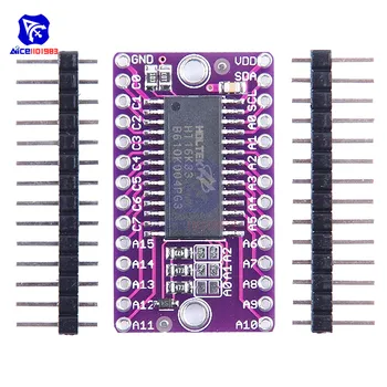 diymore HT16K33 16x8 LED Dot Matrix Drive Control Module Digital Tube Driver Development Board for Arduino
diymore HT16K33 16x8 LED Dot Matrix Drive Control Module Digital Tube Driver Development Board for Arduino