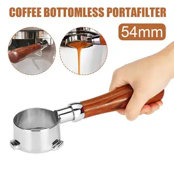 54mm Coffee Bottomless Portafilter for Breville 870/875/878/880 Coffee Machine Professional Coffee Extraction Equipment
54mm Coffee Bottomless Portafilter for Breville 870/875/878/880 Coffee Machine Professional Coffee Extraction Equipment