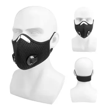 Men/Women Activated Carbon Dust-proof Cycling Face Mask Double Valves PM2.5 Respirator Face Warmer Face mask with filter
Men/Women Activated Carbon Dust-proof Cycling Face Mask Double Valves PM2.5 Respirator Face Warmer Face mask with filter