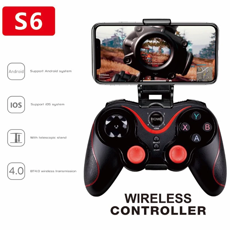 Wireless Bluetooth Android IOS Gamepad pubg Wireless Joystick Game Controller pubg Joystick For Mobile Phone Fit PC Tablet Games
Wireless Bluetooth Android IOS Gamepad pubg Wireless Joystick Game Controller pubg Joystick For Mobile Phone Fit PC Tablet Games