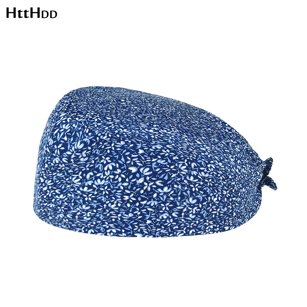 Breathable Built-in Sweat towel Floral print Adjustable Tieback Scrub cap pet store spa uniform lab hat beauty salon Scrub hat
Breathable Built-in Sweat towel Floral print Adjustable Tieback Scrub cap pet store spa uniform lab hat beauty salon Scrub hat