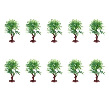 10pcs Trees Landscape Model Artificial Trees Scenery Landscape Green Landscape Model Miniature Tree Layout Scenery Model
10pcs Trees Landscape Model Artificial Trees Scenery Landscape Green Landscape Model Miniature Tree Layout Scenery Model