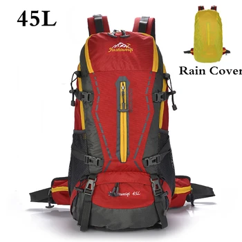 Outdoor Waterproof Climbing Hiking Backpack Men Women Travel Camping Bag Rucksack Large Capacity 45L Riding Trekking Rucksack 
Outdoor Waterproof Climbing Hiking Backpack Men Women Travel Camping Bag Rucksack Large Capacity 45L Riding Trekking Rucksack