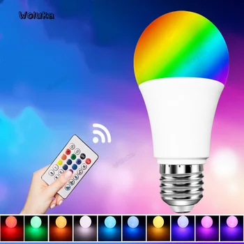 5pcs/lot RGB LED E27 B22 AC85-265V 3W color bulb color-changing lamp bulb with 24 Key Remote Control CD50 W05
5pcs/lot RGB LED E27 B22 AC85-265V 3W color bulb color-changing lamp bulb with 24 Key Remote Control CD50 W05