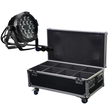 8 pcs + flight case / 18x18w led waterproof par light RGBWA UV 6in1 led wall washer outdoor dj par light stage light 
8 pcs + flight case / 18x18w led waterproof par light RGBWA UV 6in1 led wall washer outdoor dj par light stage light