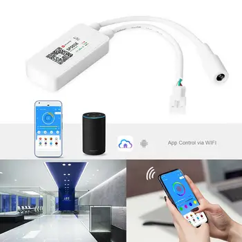 DC5-24V Wifi Smart SP501E RGB led Strip Controller WS2812B SK6812 iOS Android for Amazon Alexa Smart SPI Voice APP Andriod iOS
DC5-24V Wifi Smart SP501E RGB led Strip Controller WS2812B SK6812 iOS Android for Amazon Alexa Smart SPI Voice APP Andriod iOS