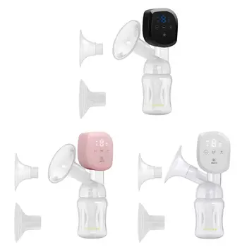 Portable USB Electric Breast Pump Kit with Milk Bottles Intelligent LCD Display One-piece Milk Extractor
Portable USB Electric Breast Pump Kit with Milk Bottles Intelligent LCD Display One-piece Milk Extractor