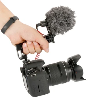 Aluminum Alloy Video Stabilizing Lift Handle Easy Install SLR DSLR Durable Double Hot Shoe Extender Mount For Sony A7 Etc
Aluminum Alloy Video Stabilizing Lift Handle Easy Install SLR DSLR Durable Double Hot Shoe Extender Mount For Sony A7 Etc