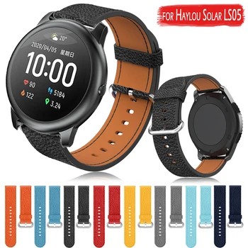 Leather Watchband Strap for Xiaomi Haylou Solar LS05 Smart Bracelet Band Sport Replacement Wristband for Haylou Solar Correa
Leather Watchband Strap for Xiaomi Haylou Solar LS05 Smart Bracelet Band Sport Replacement Wristband for Haylou Solar Correa