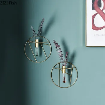 CREATIVE WALL BACKGROUND HANGING VASE HYDROPONIC PLANT GEOMETRIC FLOWER INSERT ROUND WROUGHT IRON DECORATIVE PENDANT HOME DECOR
CREATIVE WALL BACKGROUND HANGING VASE HYDROPONIC PLANT GEOMETRIC FLOWER INSERT ROUND WROUGHT IRON DECORATIVE PENDANT HOME DECOR
