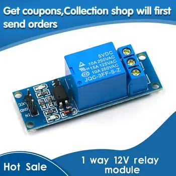 1 Channel 5V relay module with optical coupling isolation relay MCU expansion board high / level trigger
1 Channel 5V relay module with optical coupling isolation relay MCU expansion board high / level trigger