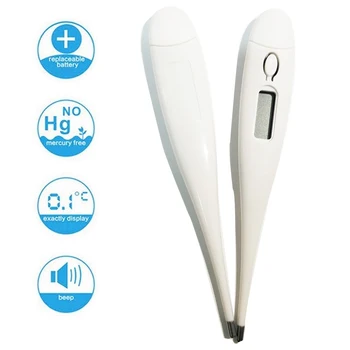 Household Digital Thermometer Portable LCD Heating Thermometer Measure Tools for Kids Children Body Temperature Measurement
Household Digital Thermometer Portable LCD Heating Thermometer Measure Tools for Kids Children Body Temperature Measurement