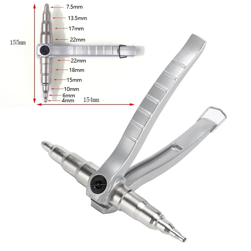 Hot Refrigeration Soft Copper Pipe Manual Tube Expanders Air Conditioner Copper Pipe Tool Tube Expander Power Tools