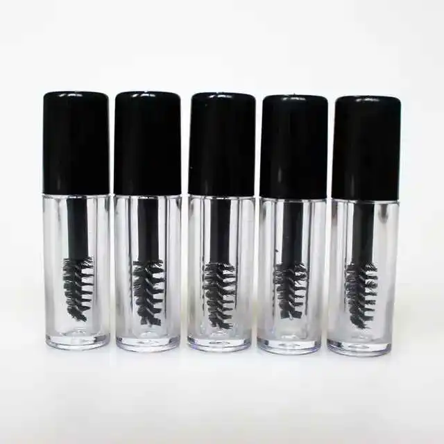 3/6PCS/Lot 3ml Empty Mascara Tube Eyelash Cream Vial/Liquid Bottle Sample Cosmetic Container with Leakproof Inner Black Cap
3/6PCS/Lot 3ml Empty Mascara Tube Eyelash Cream Vial/Liquid Bottle Sample Cosmetic Container with Leakproof Inner Black Cap