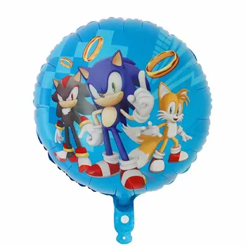50pcs/lot Sonic the Hedgehog Foil Balloons Happy Birthday Party decoration Supplies Toys For Kids Helium Globos balloon 
50pcs/lot Sonic the Hedgehog Foil Balloons Happy Birthday Party decoration Supplies Toys For Kids Helium Globos balloon