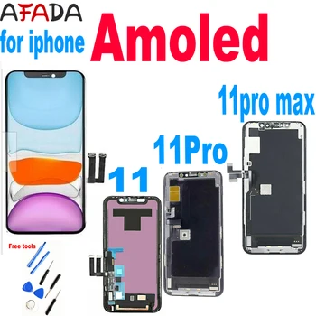 Amoled LCD For iPhone 11/11 Pro/ Pro Max LCD Display Touch Screen Digitizer Assembly Replacement For iPhone 11 iPhone X LCD
Amoled LCD For iPhone 11/11 Pro/ Pro Max LCD Display Touch Screen Digitizer Assembly Replacement For iPhone 11 iPhone X LCD