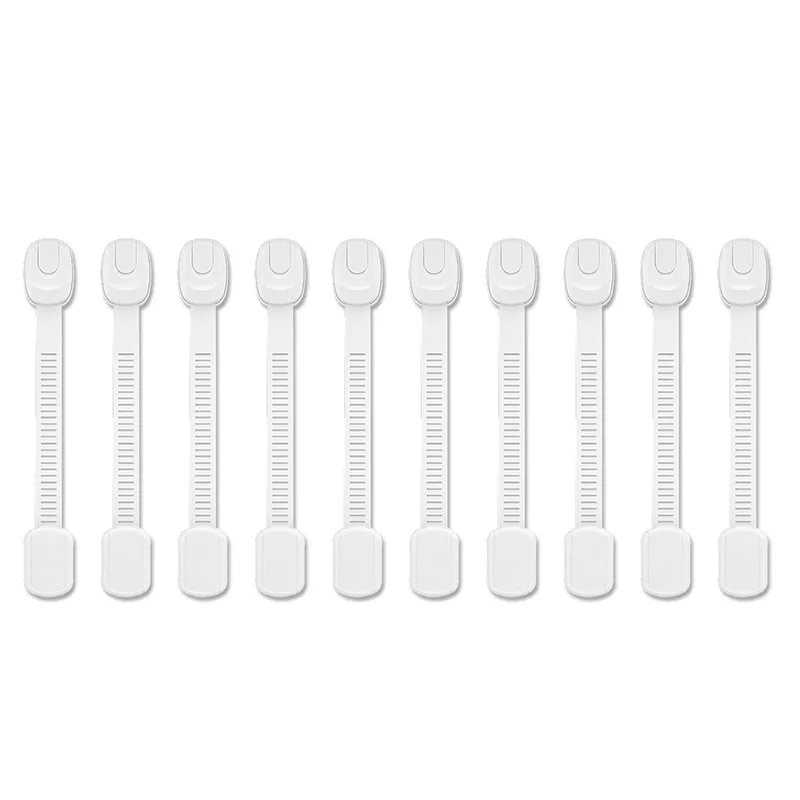 Cabinet Locks Child Safety Refrigerator Lock Drawer Locks Baby Proof Fridge Lock Kids Safety Latches Strap Locks (10 Pack) for D
Cabinet Locks Child Safety Refrigerator Lock Drawer Locks Baby Proof Fridge Lock Kids Safety Latches Strap Locks (10 Pack) for D
