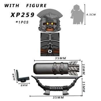 DR.TONG 21PCS/LOT WM1034 Lord Of The Rings Uruk-Hai Herr Der Ringe Helmet Building Blocks Bricks DIY Toys Children Gift
DR.TONG 21PCS/LOT WM1034 Lord Of The Rings Uruk-Hai Herr Der Ringe Helmet Building Blocks Bricks DIY Toys Children Gift