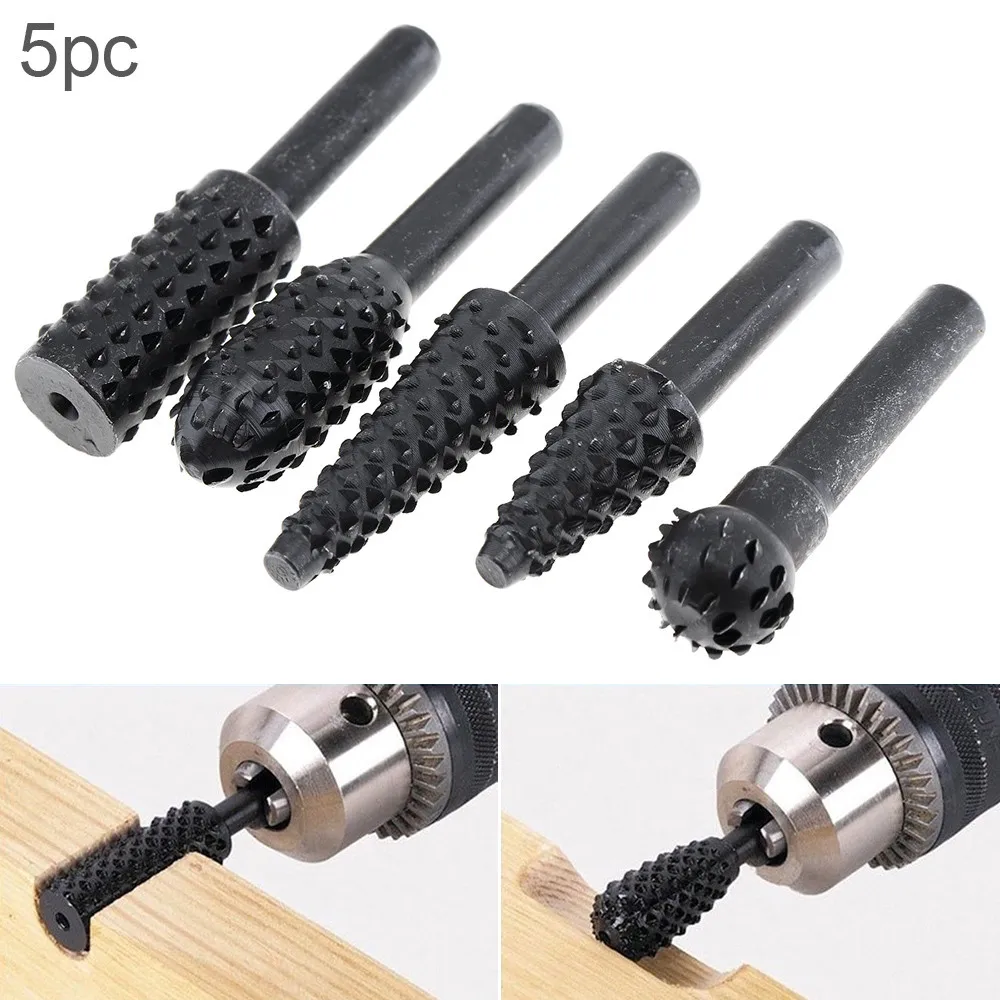 5pcs/set Metal Wolf Tooth Stick Rasp Burr Rotating Files Carpentry DIY Grinding Tool with 6mm Shank for Electric Grinder Head
5pcs/set Metal Wolf Tooth Stick Rasp Burr Rotating Files Carpentry DIY Grinding Tool with 6mm Shank for Electric Grinder Head