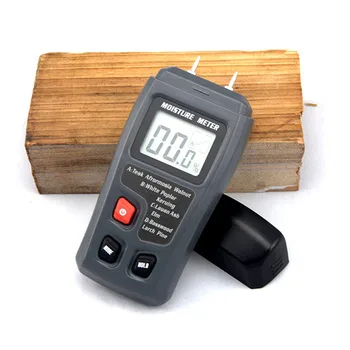 EMT01 0-99.9% Two Pins Digital Wood Moisture Meter Wood Humidity Tester Large LCD Display Hygrometer Timber Damp Detector HR
EMT01 0-99.9% Two Pins Digital Wood Moisture Meter Wood Humidity Tester Large LCD Display Hygrometer Timber Damp Detector HR
