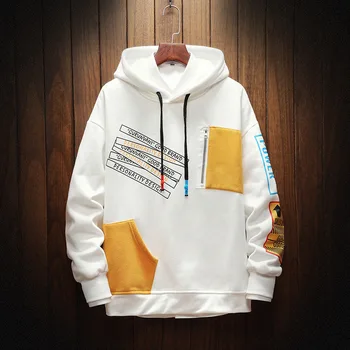2019 Autumn Large Size patchwork Hoodie Men color block sweatshirt Brand Trend Contrast Color Stitching Long Sleeve Men
2019 Autumn Large Size patchwork Hoodie Men color block sweatshirt Brand Trend Contrast Color Stitching Long Sleeve Men