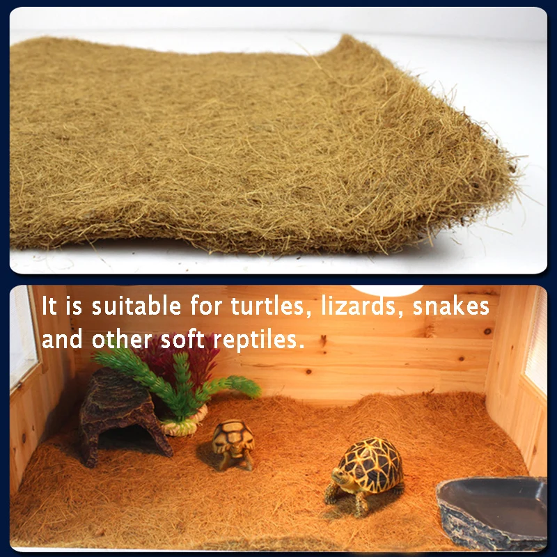 2020 Reptile Pet Bed Mat Aquarium Tortoise Turtle Lizard Reptiles Climbing Coconut Palm Carpet Climbing Pet Warm Mushou Brown
2020 Reptile Pet Bed Mat Aquarium Tortoise Turtle Lizard Reptiles Climbing Coconut Palm Carpet Climbing Pet Warm Mushou Brown