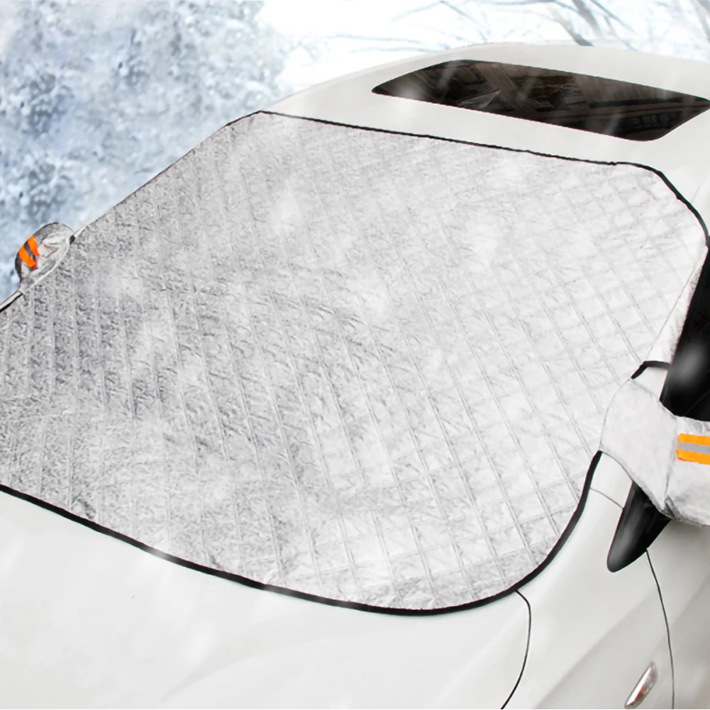 190*116cm Magnetic Car Windshield Snow Cover Tarp Winter Ice Scraper Frost Dust Guard Sunshade Protector
190*116cm Magnetic Car Windshield Snow Cover Tarp Winter Ice Scraper Frost Dust Guard Sunshade Protector