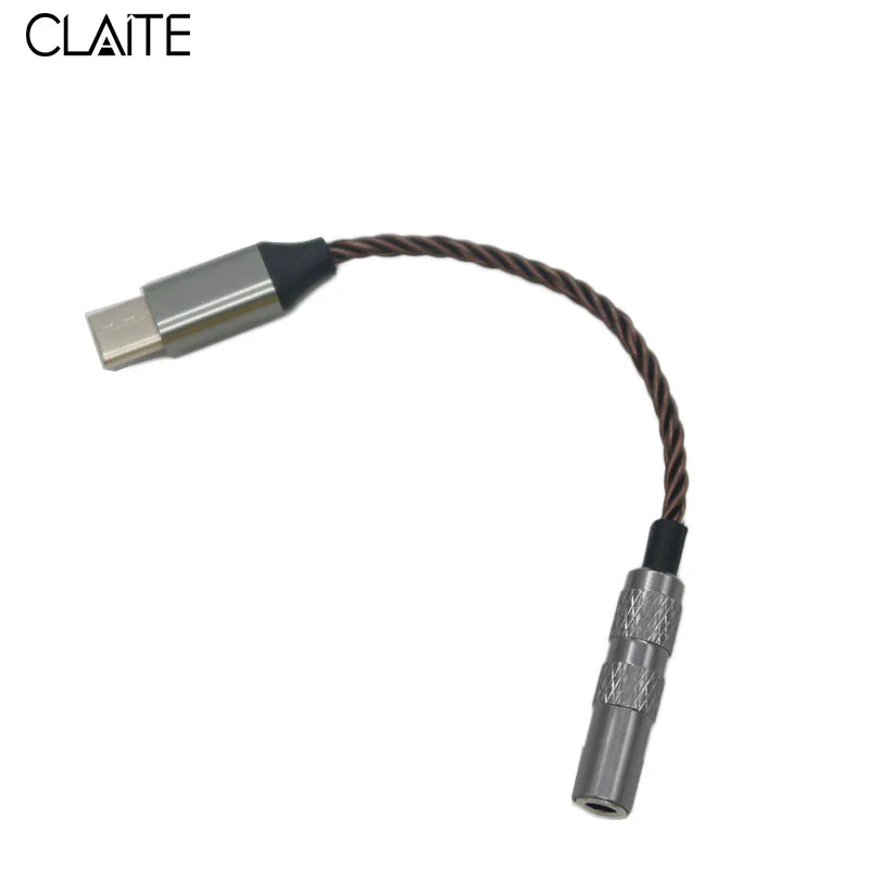 Audio Adapter Cable Audio Switching line Type C to 3.5mm Transparent Copper Transfer Wire
Audio Adapter Cable Audio Switching line Type C to 3.5mm Transparent Copper Transfer Wire
