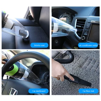 Strong Power Car Vacuum Cleaner 6500pa DC 12V 120W Cordless Wet and Dry Dual Use Auto Portable Vacuums Cleaner For home Office 
Strong Power Car Vacuum Cleaner 6500pa DC 12V 120W Cordless Wet and Dry Dual Use Auto Portable Vacuums Cleaner For home Office