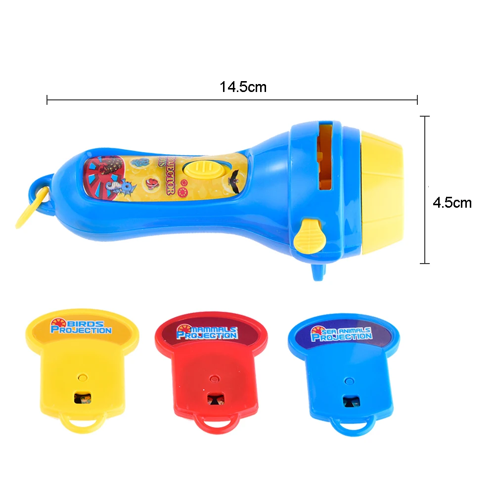 Детский проектор с изображением животных фонарик игрушка дошкольные игрушки