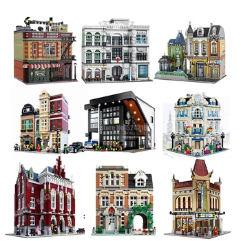 NEW Large street view Detective's Office Cafe Corner Grand Emporium Brick-Bank University Havana Cafe Building block gift
NEW Large street view Detective's Office Cafe Corner Grand Emporium Brick-Bank University Havana Cafe Building block gift