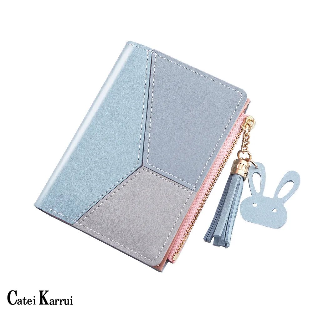 Catei Karrui 2020 new women's wallet short wallet splicing wallet fringe multi-function zipper wallet essential for shopping
Catei Karrui 2020 new women's wallet short wallet splicing wallet fringe multi-function zipper wallet essential for shopping